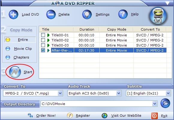 copying divx to dvd