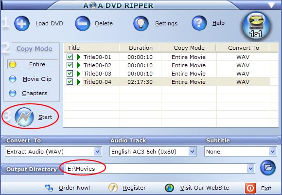 DVD to WAV Guide Extract Audio from DVD DVD to MP3