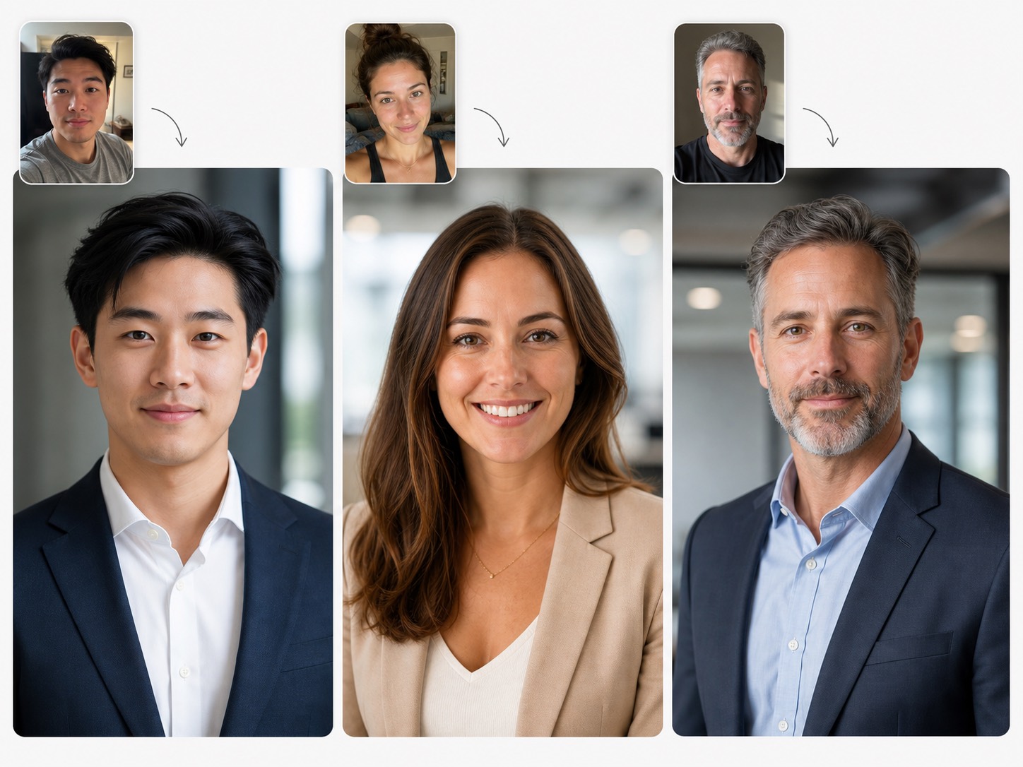 LinkedIn professional headshots example